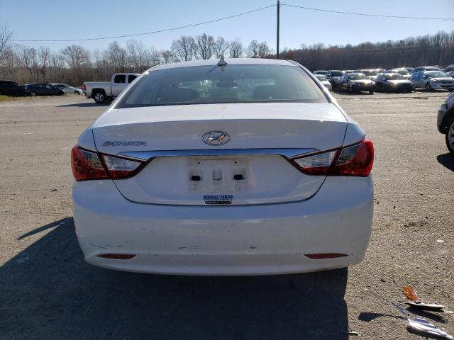 5NPEB4AC9BH129554 - 2011 HYUNDAI SONATA GLS WHITE photo 6