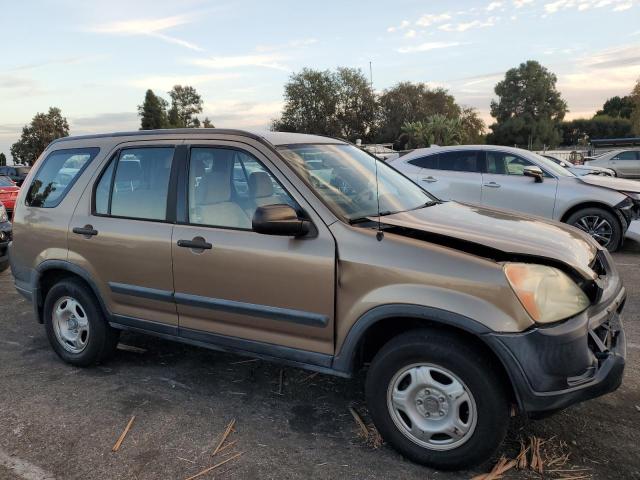 JHLRD68462C020246 - 2002 HONDA CR-V LX BROWN photo 4