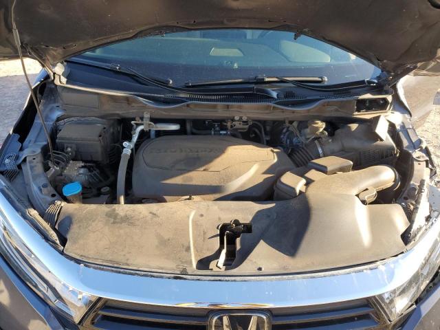 5FNRL6H85NB037713 - 2022 HONDA ODYSSEY TOURING GRAY photo 12