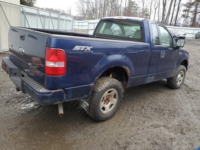 1FTRF14W78KB20713 - 2008 FORD F150 BLUE photo 3