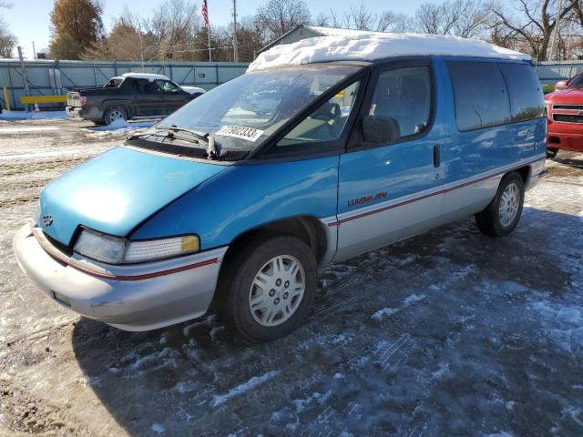 1GNDU06D7NT134906 - 1992 CHEVROLET LUMINA APV BLUE photo 1