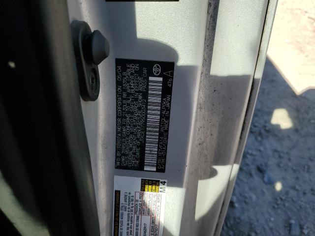 JTKDE177950003412 - 2005 TOYOTA SCION TC 银色 照片 12