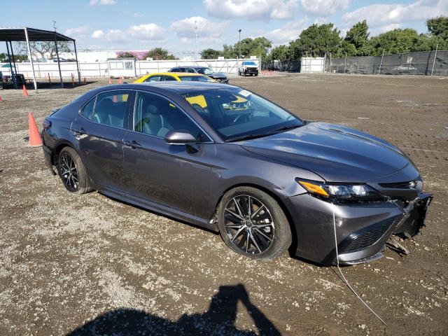 4T1T11BK9PU077902 - 2023 TOYOTA CAMRY SE NIGHT SHADE GRAY photo 4