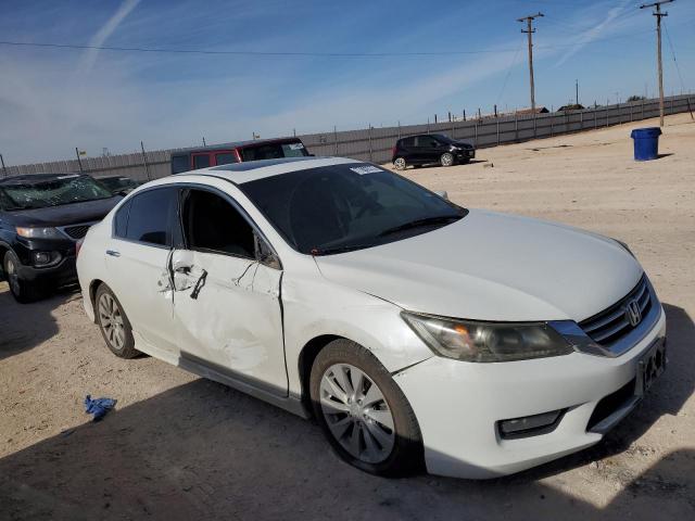 1HGCR2F84EA145038 - 2014 HONDA ACCORD EXL WHITE photo 4