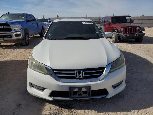 1HGCR2F84EA145038 - 2014 HONDA ACCORD EXL WHITE photo 5