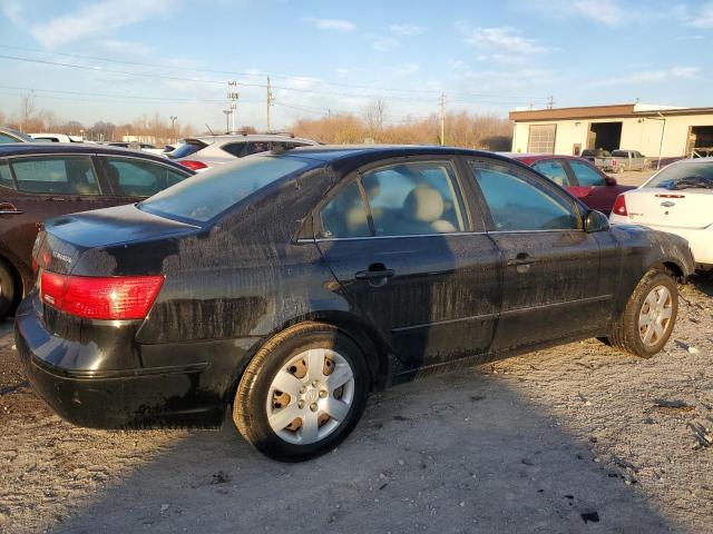 5NPET46C89H467592 - 2009 HYUNDAI SONATA GLS BLACK photo 3