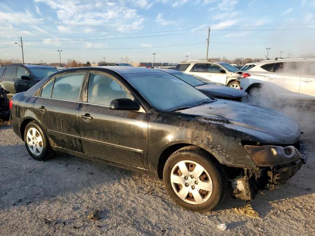 5NPET46C89H467592 - 2009 HYUNDAI SONATA GLS BLACK photo 4