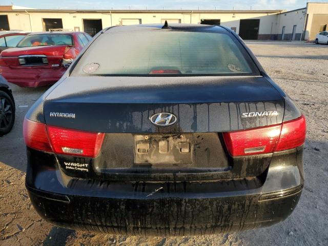 5NPET46C89H467592 - 2009 HYUNDAI SONATA GLS BLACK photo 6