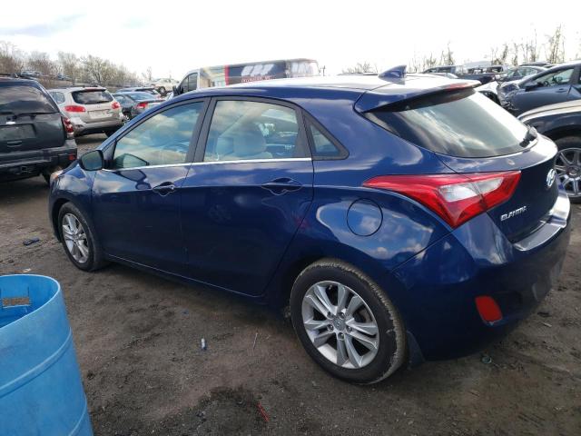 KMHD35LE9DU035210 - 2013 HYUNDAI ELANTRA GT BLUE photo 2