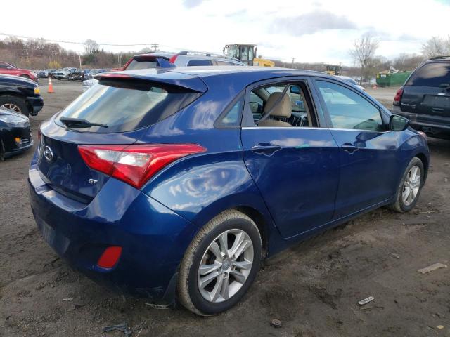 KMHD35LE9DU035210 - 2013 HYUNDAI ELANTRA GT BLUE photo 3