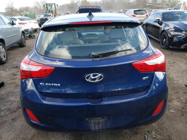 KMHD35LE9DU035210 - 2013 HYUNDAI ELANTRA GT BLUE photo 6