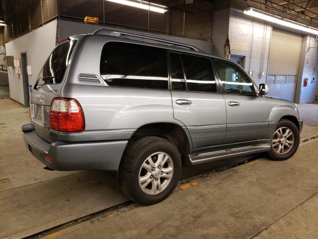 JTJHT00W043538228 - 2004 LEXUS LX 470 SILVER photo 3