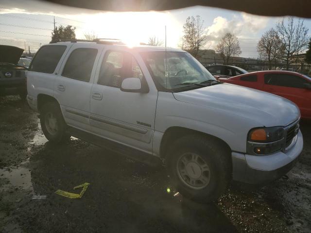 1GKEK13T61R160879 - 2001 GMC YUKON WHITE photo 4