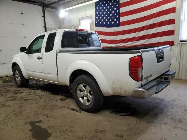 1N6BD0CT3BC417369 - 2011 NISSAN FRONTIER S WHITE photo 2