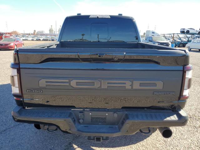 1FTFW1RG1NFA85840 - 2022 FORD F150 RAPTOR BLACK photo 6