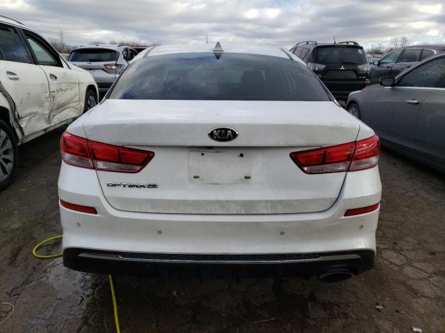 5XXGT4L37KG332540 - 2019 KIA OPTIMA LX WHITE photo 6