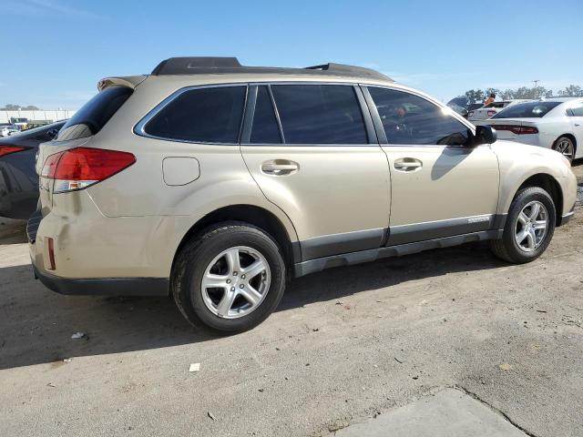 4S4BRCAC7A3331971 - 2010 SUBARU OUTBACK 2.5I BEIGE photo 3