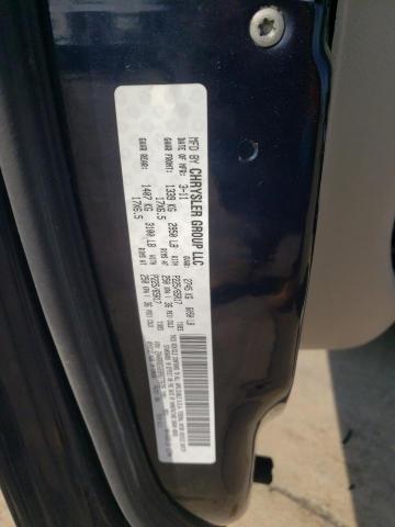 2A4RR8DG6BR677639 - 2011 CHRYSLER TOWN & COU TOURING L BLUE photo 13