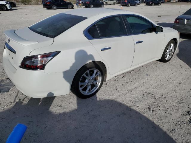 1N4AA5APXEC454634 - 2014 NISSAN MAXIMA S WHITE photo 3