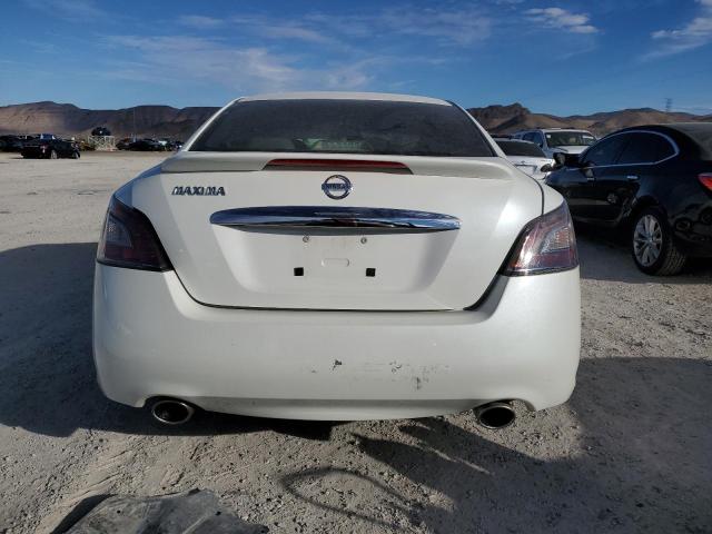 1N4AA5APXEC454634 - 2014 NISSAN MAXIMA S WHITE photo 6