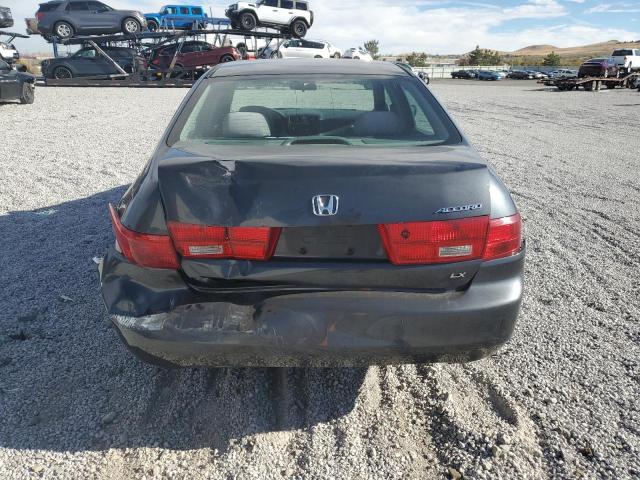 1HGCM56455A133476 - 2005 HONDA ACCORD LX CHARCOAL photo 6