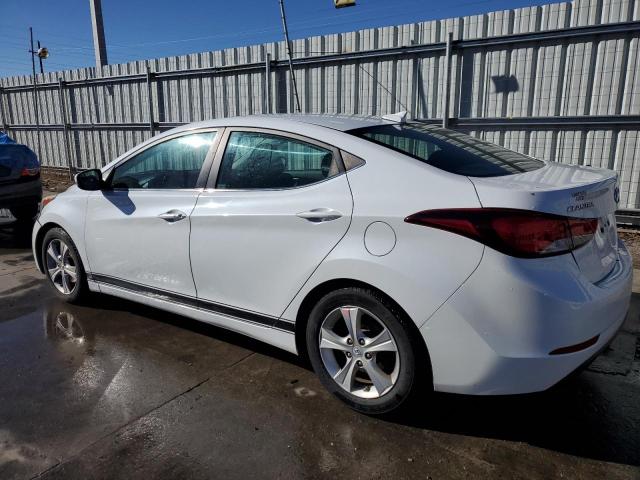 5NPDH4AEXGH718387 - 2016 HYUNDAI ELANTRA SE WHITE photo 2