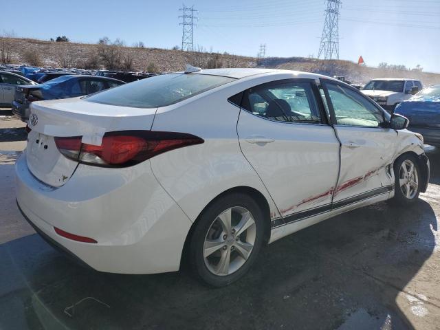 5NPDH4AEXGH718387 - 2016 HYUNDAI ELANTRA SE WHITE photo 3