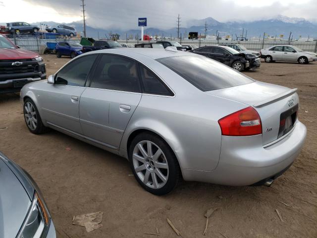 WAUCD64BX4N096323 - 2004 AUDI A6 S-LINE QUATTRO SILVER photo 2