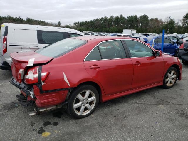 4T1BE46K67U112925 - 2007 TOYOTA CAMRY CE RED photo 3