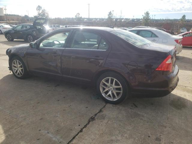 3FAHP0JA9CR226926 - 2012 FORD FUSION SEL BURGUNDY photo 2