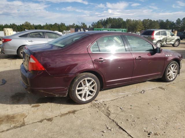 3FAHP0JA9CR226926 - 2012 FORD FUSION SEL BURGUNDY photo 3