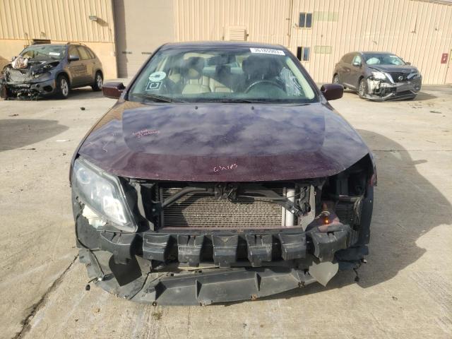 3FAHP0JA9CR226926 - 2012 FORD FUSION SEL BURGUNDY photo 5