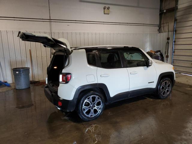 ZACCJADT3FPC18876 - 2015 JEEP RENEGADE LIMITED WHITE photo 3