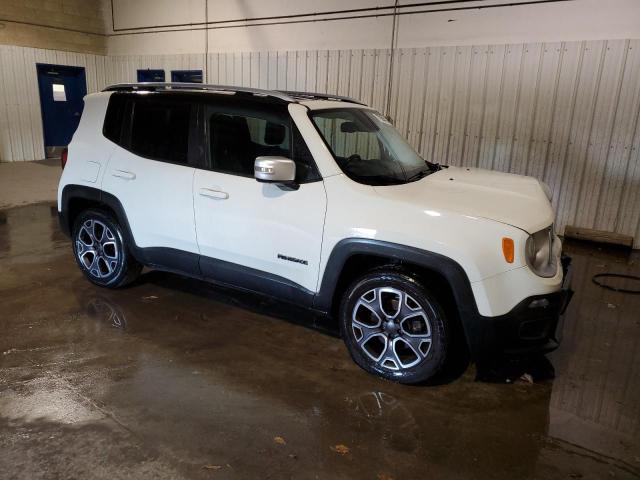 ZACCJADT3FPC18876 - 2015 JEEP RENEGADE LIMITED WHITE photo 4