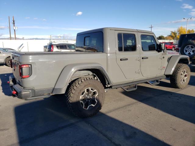 1C6JJTBG2ML614282 - 2021 JEEP GLADIATOR RUBICON GRAY photo 3