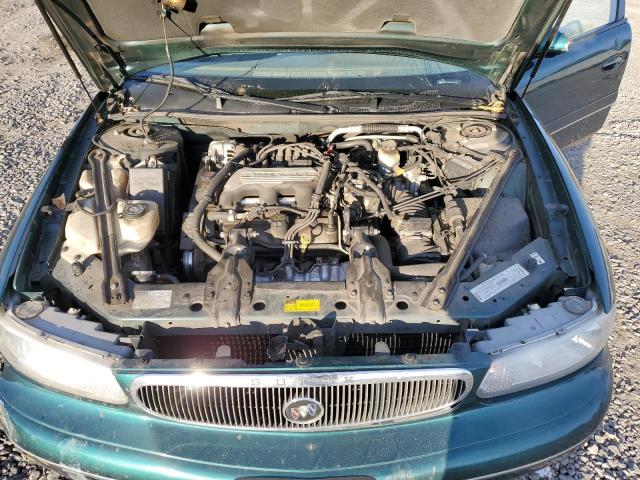 2G4WS52M0V1416249 - 1997 BUICK CENTURY CUSTOM GREEN photo 11