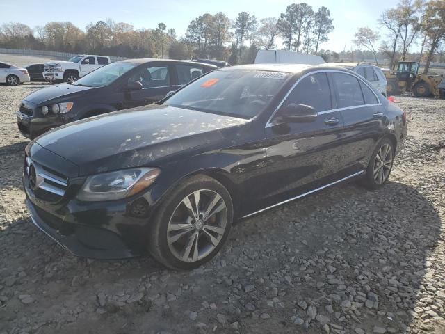 55SWF4JBXGU152247 - 2016 MERCEDES-BENZ C 300 BLACK photo 1