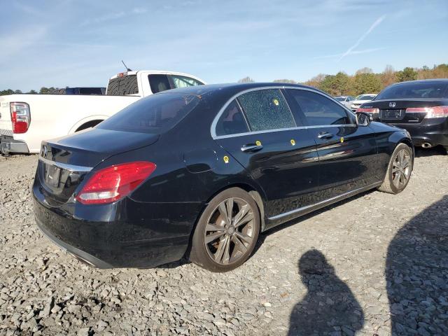 55SWF4JBXGU152247 - 2016 MERCEDES-BENZ C 300 BLACK photo 3