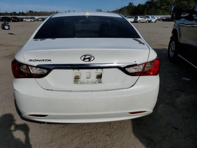 5NPEB4AC5BH083835 - 2011 HYUNDAI SONATA GLS WHITE photo 6