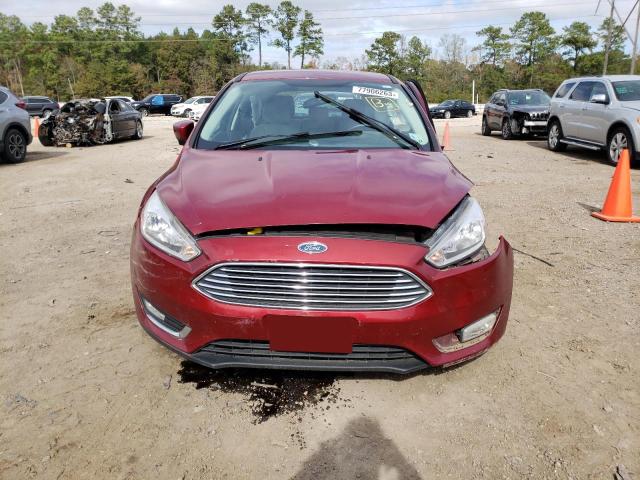 1FADP3N29GL219532 - 2016 FORD FOCUS TITANIUM RED photo 5