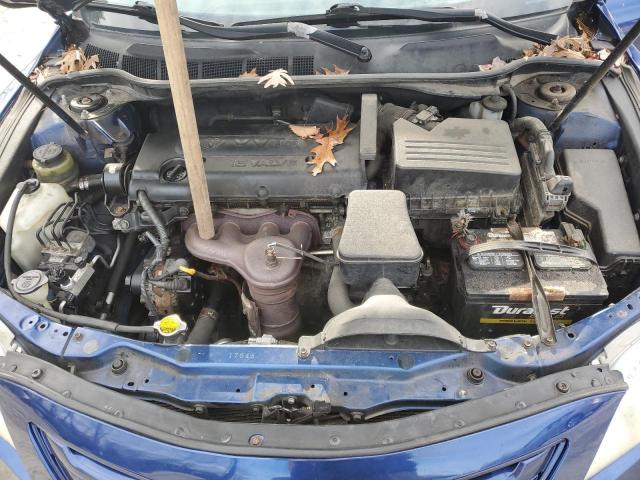 4T1BE46K69U304610 - 2009 TOYOTA CAMRY BASE BLUE photo 11