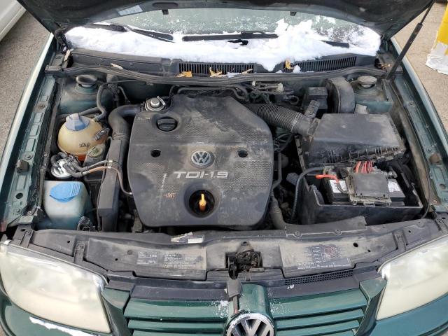 3VWSF29M2YM083719 - 2000 VOLKSWAGEN JETTA GLS TDI GREEN photo 11