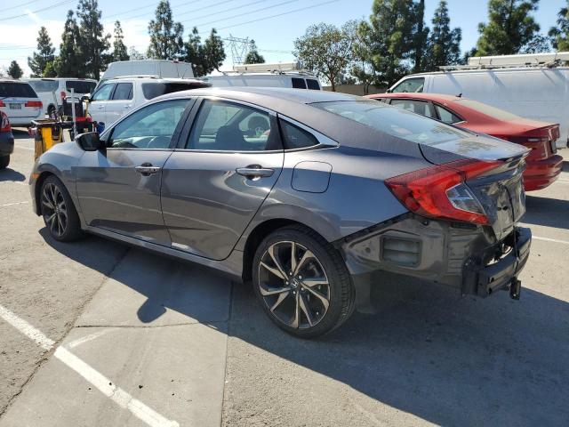 2HGFC2F87KH542674 - 2019 HONDA CIVIC SPORT GRAY photo 2