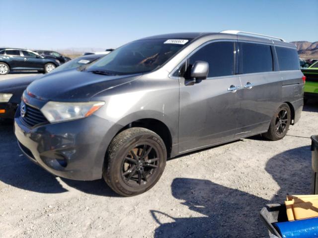 JN8AE2KP9E9106045 - 2014 NISSAN QUEST S GRAY photo 1