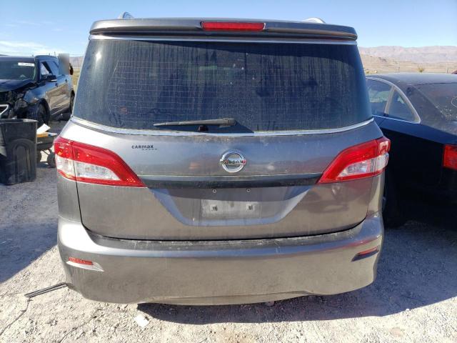 JN8AE2KP9E9106045 - 2014 NISSAN QUEST S GRAY photo 6