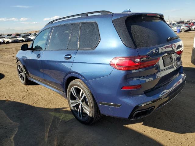 5UXCX6C0XL9C02983 - 2020 BMW X7 M50I BLUE photo 2
