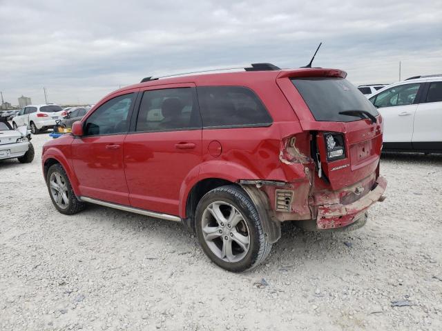 3C4PDCGB2HT524809 - 2017 DODGE JOURNEY CROSSROAD RED photo 2