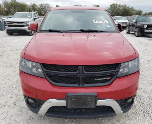 3C4PDCGB2HT524809 - 2017 DODGE JOURNEY CROSSROAD RED photo 5