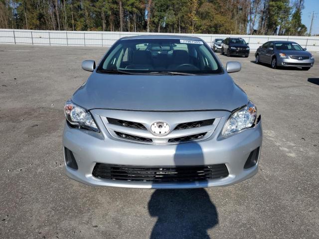 JTDBU4EE0DJ116260 - 2013 TOYOTA COROLLA BASE SILVER photo 5