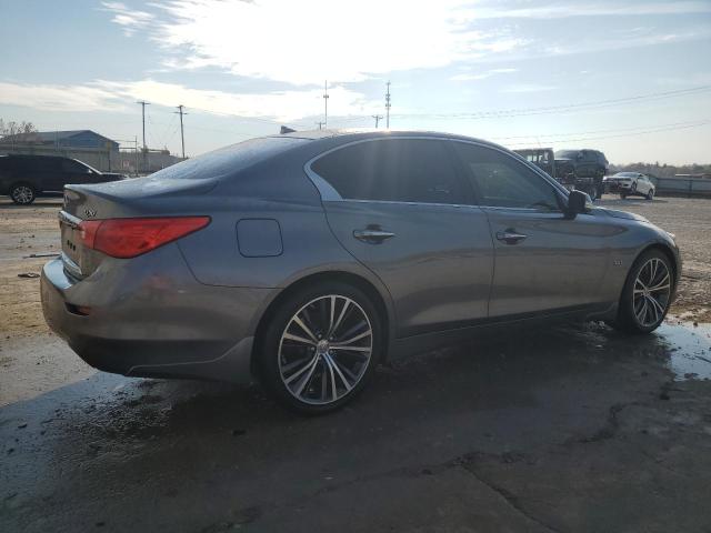 JN1EV7AR6GM345780 - 2016 INFINITI Q50 PREMIUM GRAY photo 3